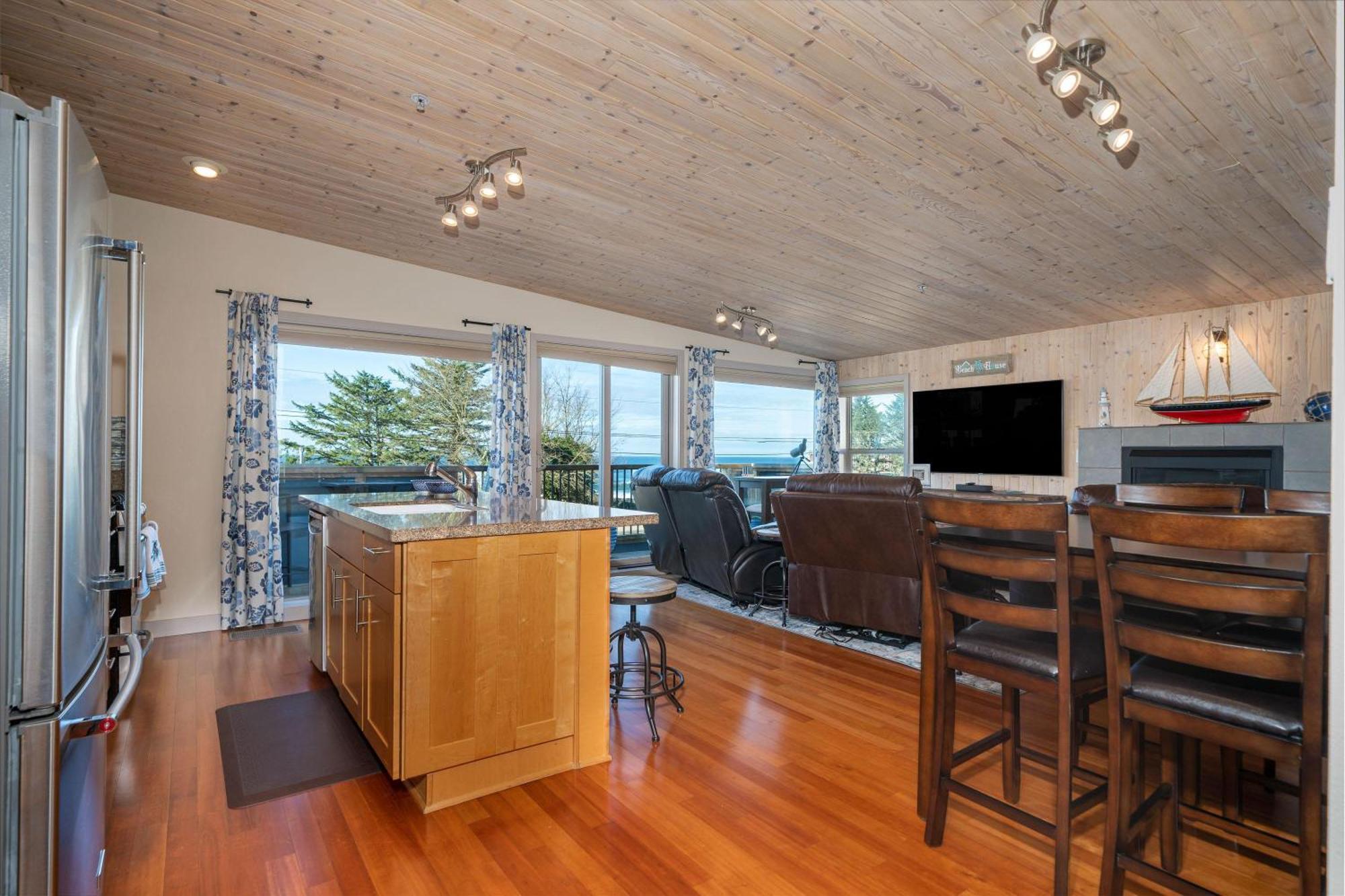 Tranquility Cove Villa Depoe Bay Bagian luar foto